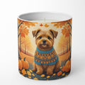 Caroline's Treasures DAC1060CDL Norfolk Terrier Fall Decorative Soy Candle Nature Soy Wax Essential Oil Home Decor Ideal for Bedroom Kitchen Bath Office Gift, 10 oz by CarolinesTreasures