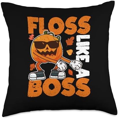 Turkey Meat Thanksgiving Shirt Pilgrim Costume Like A Boss Happy Thanksgiving Day Flossing Dab Dance Throw Pillow, 18x18, Multicolor by Unknown
