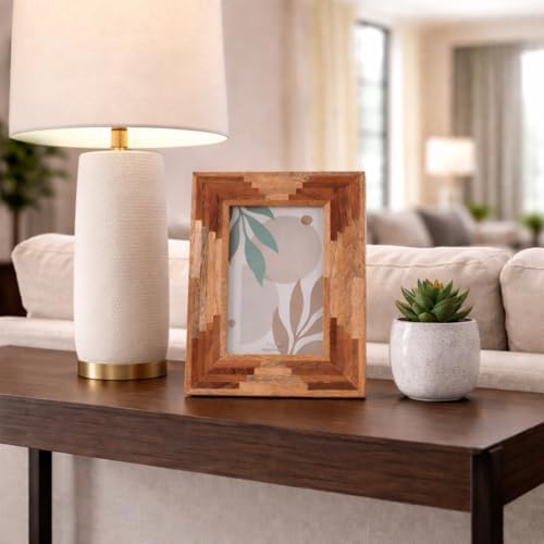 NESS AND JORD Wood, 5x7 Layers Photo Frame, Natural - Image 2