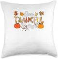 One Thankful Nurse Thanksgiving Fall Costume Proud Job Throw Pillow by Unknown