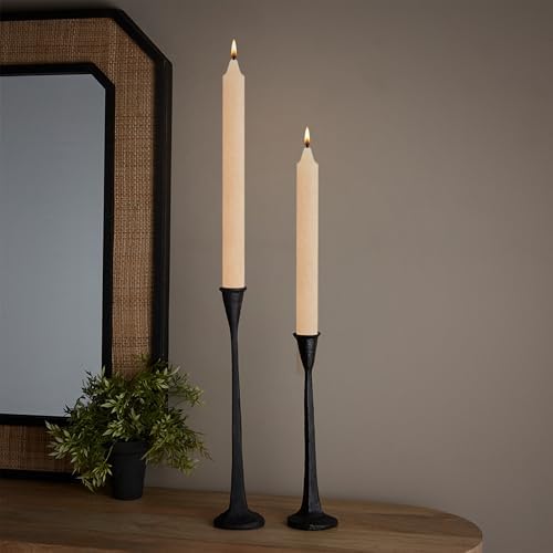 Root 12-Count Unscented Timberline Arista Candles, 9-Inch, Buttercream - Image 2