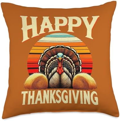 Happy Thanksgiving Throw Pillow by Unknown