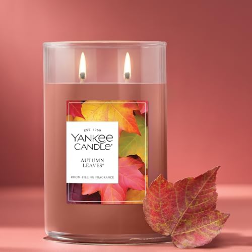 Yankee Candle Autumn Leaves Scented Candle, 20oz Large Tumbler - Image 4