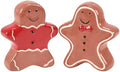 Primitives by Kathy Gingerbread Holiday Ceramic Salt and Pepper Shaker Set by PrimitivesbyKathy