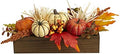 Nearly Natural 16" Fall Harvest Pumpkins and Berries Artificial Arrangement by NearlyNatural