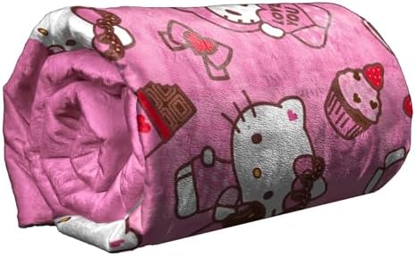 NORTHWEST Hello Kitty Silk Touch Throw Blanket, 50" x 70", Love You Much (Pack of 6)