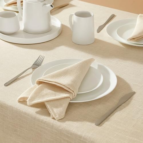 Laura Ashley Harper Set of 6 Napkins, 18" x 18", Yellow - Image 3