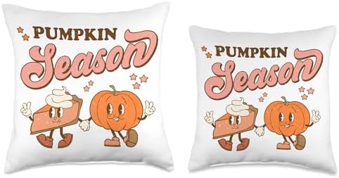 Pumpkin Spice season Thanksgiving dinner Pumpkin Pie Teacher Throw Pillow - Image 3