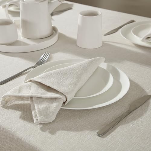 Laura Ashley Harper Tablecloth, 60" x 84", Ivory - Image 4