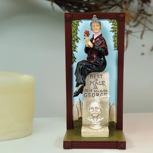 Enesco Disney Showcase the Haunted Mansion George's Widow Framed Portrait Figurine, 7.9 Inch, Multicolor