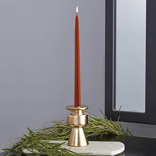 Root Candles Unscented Dinner Candles Hand Dipped Taper Candle Set, 12-Inch, Autumn, 12-Count - Image 6