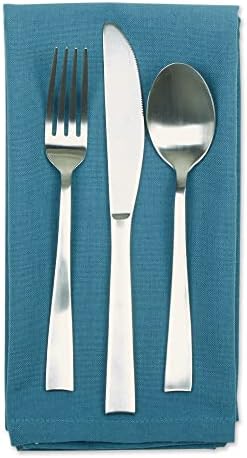 DII Solid Napkin Set Collection, 20x20, Teal, 6 Piece - Image 2