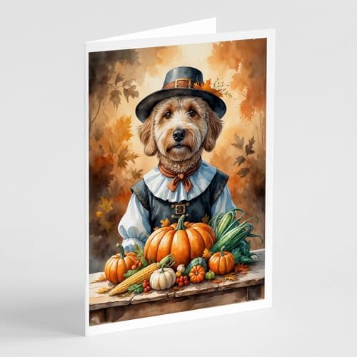 Caroline's Treasures Labradoodle Dogs Blank 5x7 Note Cards Set of 8 by CarolinesTreasures