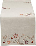 DII Fall Table Decorations Indoor Décor, Thanksgiving, Table Runner, 14x70, Autumn Wheat by DII