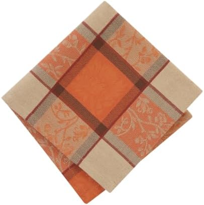 Autumnal Harvest Jacquard Napkins, Set of 8, Multicolor - 17" W x 17" L - Image 3