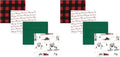 Hudson Baby Unisex Baby Cotton Flannel Receiving Blankets, Christmas Scene, One Size (Pack of 2) by HudsonBaby