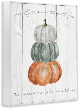 Pumpkins Gather Together Fall, 24 x 30 Inch Framed Giclée Print - Image 2