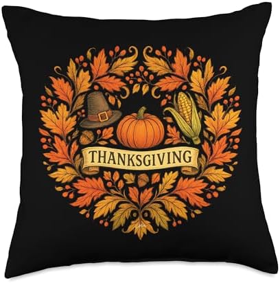 Thanksgiving Throw Pillow by Unknown