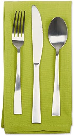 DII Solid Napkin Set Collection, 20x20, Avocado, 6 Piece - Image 2