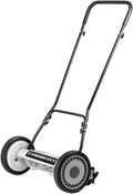 American Lawn Mower 1815-18 18-Inch 5-Blade Push Reel Lawn Mower, Black
