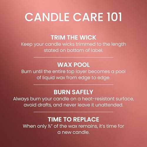 Yankee Candle Sugared Cinnamon Apple Scented Candle, 14.25oz Medium Pillar - Image 5