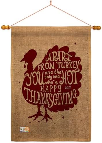 Thanksgiving Decorations Tapestry Wood Dowel Set Rod Home Applique Banner Textile Poster Flag Pole Room Wall Scroll Hanging Farmhouse Grandma A Part From Turkey Indoor Decor Fall Gifts Made In USA by Unknown