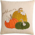 Mud Pie Thanksgiving Square Corduroy Pumpkin Pillow by MudPie