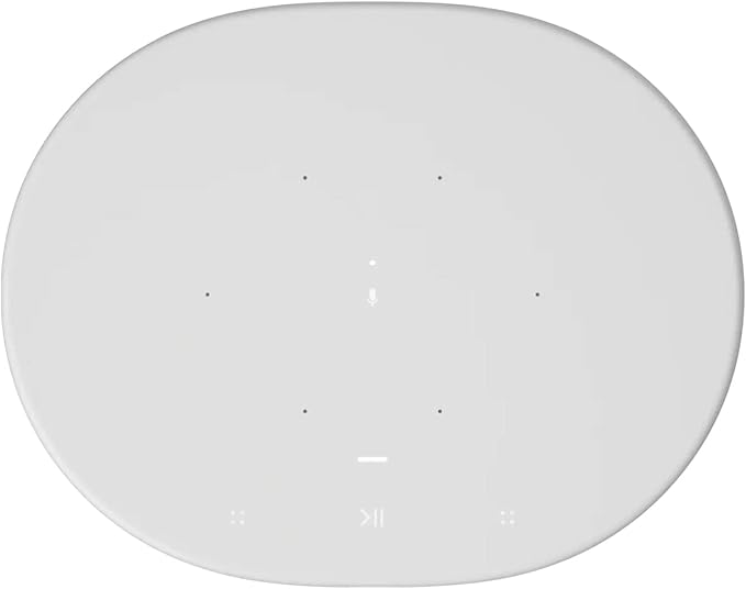 Sonos Move - Battery-Powered smart Speaker, Wi-Fi and Bluetooth with Alexa Built-in - Lunar White