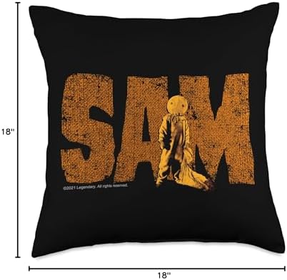 Trick ‘R Treat – Standing Sam Throw Pillow