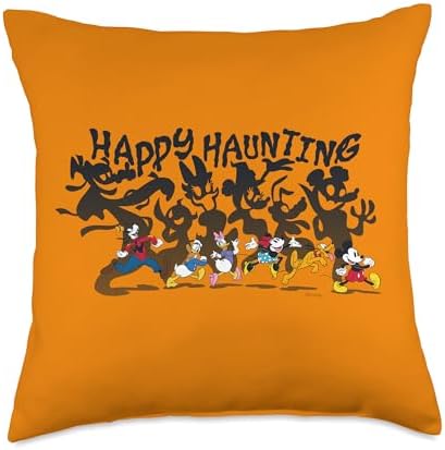 Disney Mickey and Friends Happy Haunting Halloween Throw Pillow