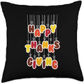 Happy Thanksgiving Fall Autumn Turkey Day Thankful Blessed Throw Pillow by Unknown