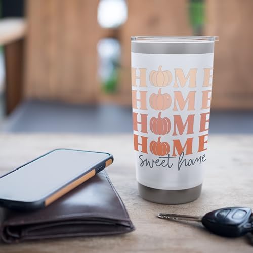 Home sweet home Thanksgiving men women boys & girls Stainless Steel Insulated Tumbler - Image 7