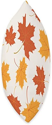 Autumn Orange Leaves Fall Thanksgiving Throw Pillow - Image 2