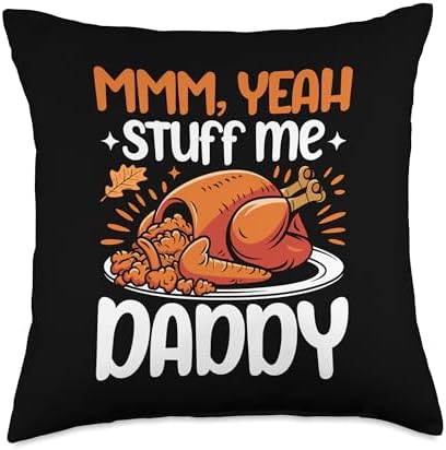 Thanksgiving Turkey Funny Thanksgiving Throw Pillow by Unknown