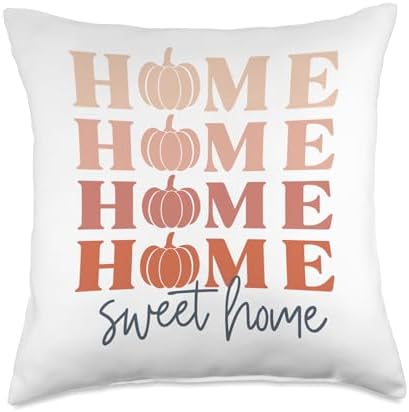 Home Sweet Home Thanksgiving Men Women Boys & Girls Throw Pillow by Unknown