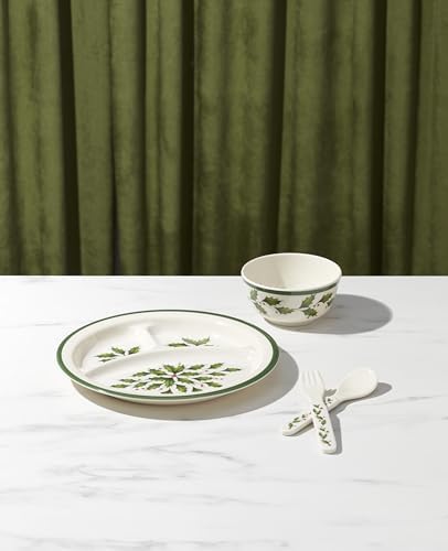 Lenox Holiday Children's Melamine 4-Piece Christmas Dinnerware Set for 4 - Image 3