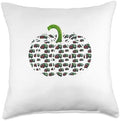 Garbage Trucks Costume Driver Halloween Thanksgiving Pumpkin Throw Pillow by Unknown