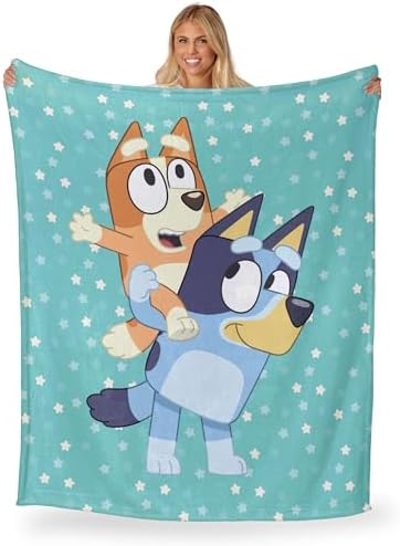 Northwest Bluey Silk Touch Throw Blanket, 50" x 60", Big Play