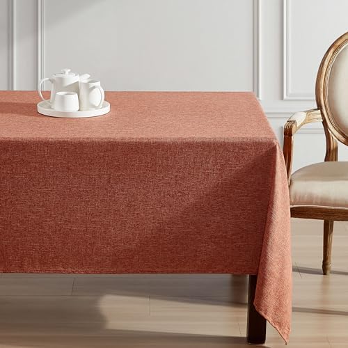 Laura Ashley Harper Tablecloth, 60" x 120", Spice - Image 2