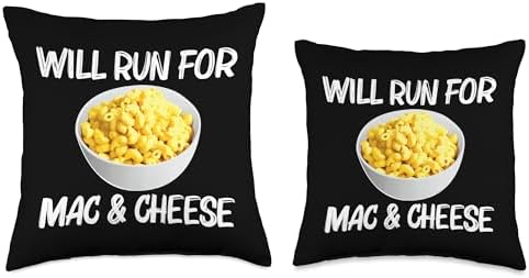 Cool Mac And Cheese For Men Women Macaroni Food Thanksgiving Throw Pillow - Image 3