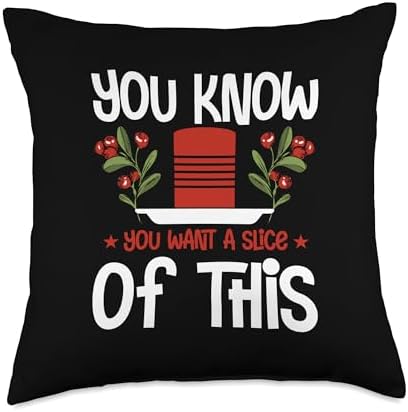 Canned Cranberry Sauce Cranberry Jelly Throw Pillow by Unknown