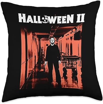Halloween II Michael Myers Hospital Throw Pillow, 18x18, Multicolor