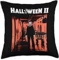 Halloween II Michael Myers Hospital Throw Pillow, 18x18, Multicolor