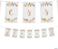 Eye-catching White "Blessed" Thanksgiving Cardstock Garland - 7 ft. x 7"(1 Pc.) - Perfect for Fall Decorations, Harvest Parties, & Thanksgiving Celebrations by FunExpress
