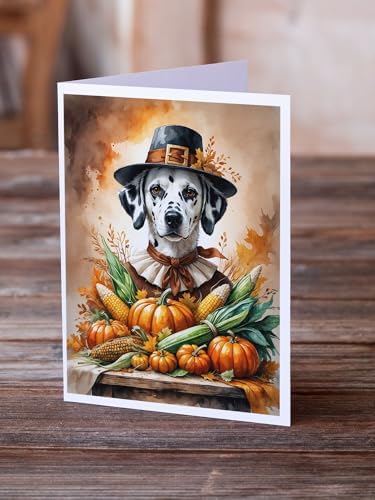 Caroline's Treasures Dalmatian Dogs Blank 5x7 Note Cards Set of 8 - Image 2