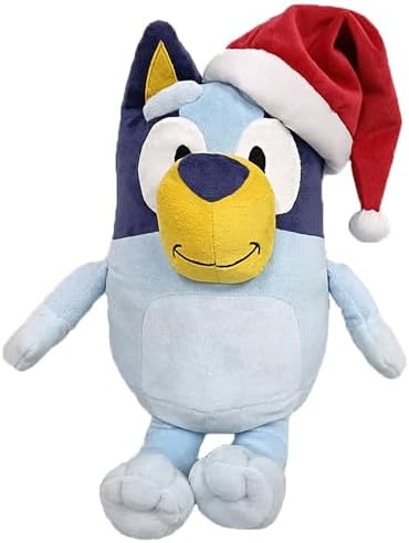 Northwest Character Hugger Pillow & Silk Touch Throw Blanket Set, 40" x 50", Bluey Festive Sweaters