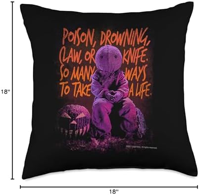 Trick ‘R Treat – So Many Ways to Take a Life Throw Pillow