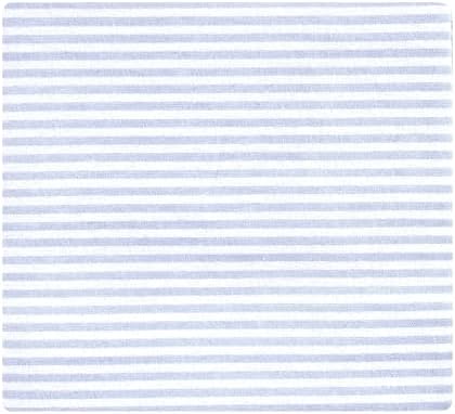 Hudson Baby Unisex Baby Cotton Flannel Receiving Blankets 4-Pack, Blue Cosmos, One Size - Image 6