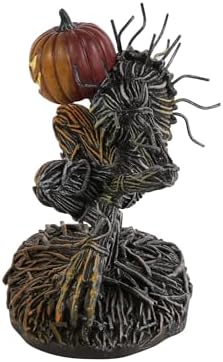 Department 56 Village Collection Accessories Halloween Scarecrow Grapevine of Wrath Figurine, 3.86 Inch, Multicolor