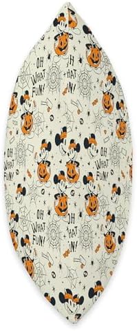 Disney Mickey Mouse Jack-O’-Lantern Oh What Fun Halloween Throw Pillow